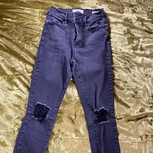black pacsun skinny jeans